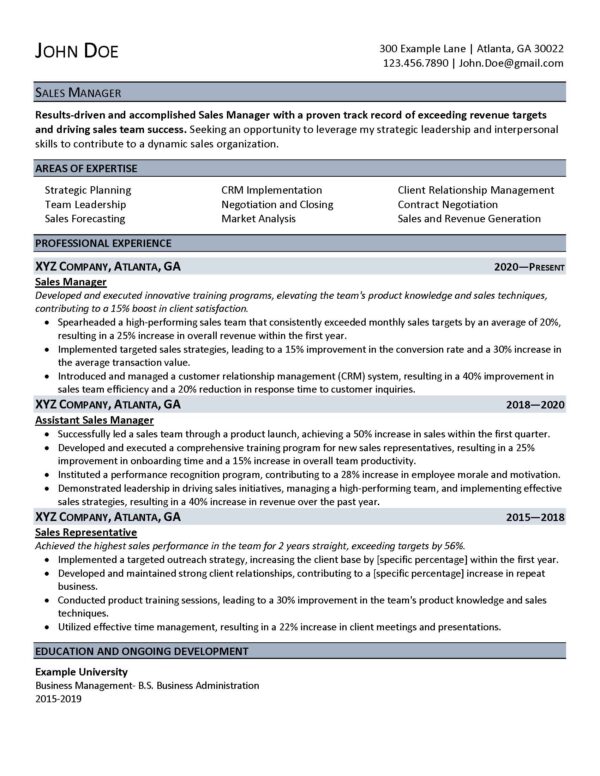 Examples - Resumes Reimagined